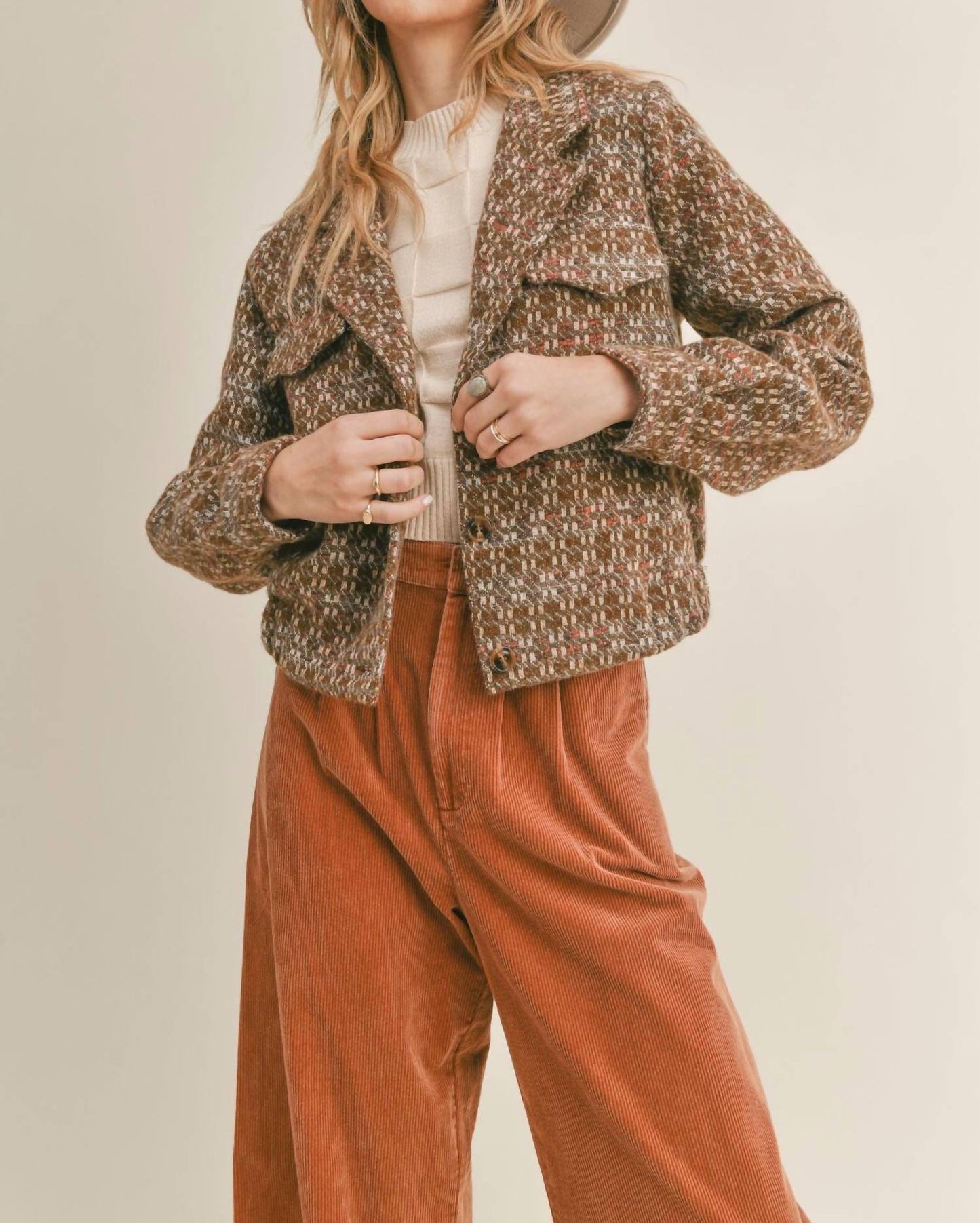 Sadie & Sage - Celeste Crop Jacket