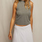 Perfectwhitetee - Phoeba Slub Jersey Tank