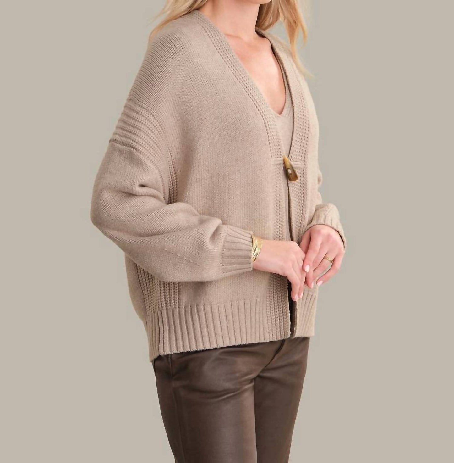 525 America - Olivia Textured Cardigan