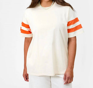 Clare V. - Original Crewneck Varsity Tee