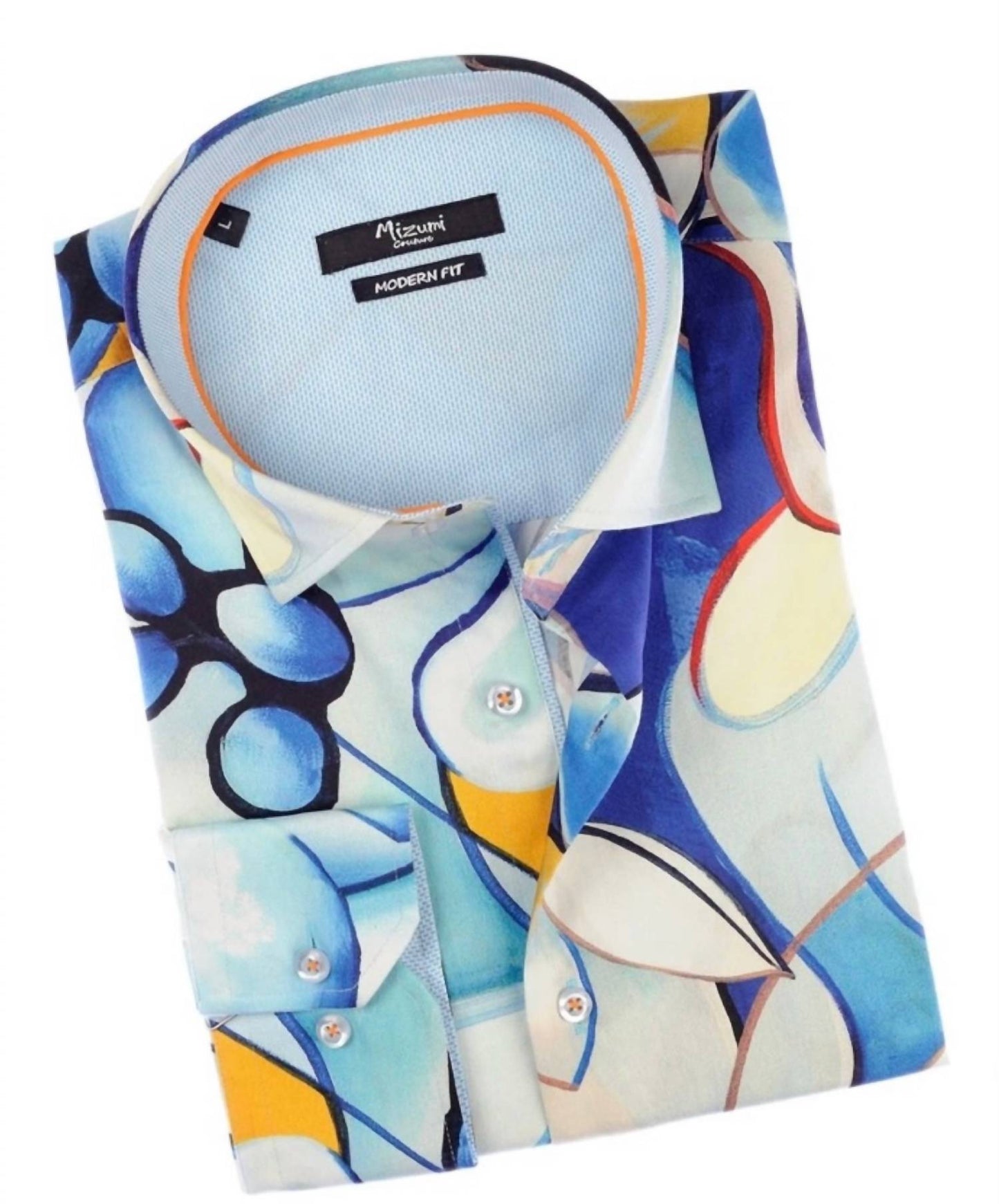 Mizumi Couture - Patterned Long Sleeve Shirt