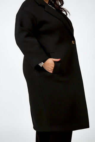 Psophia - LONG ONE BUTTON COAT