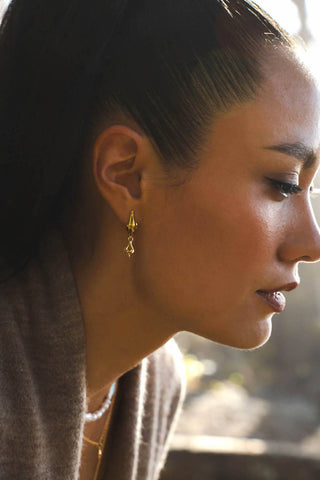 Astor & Orion - Women's Calida Huggies Earrings