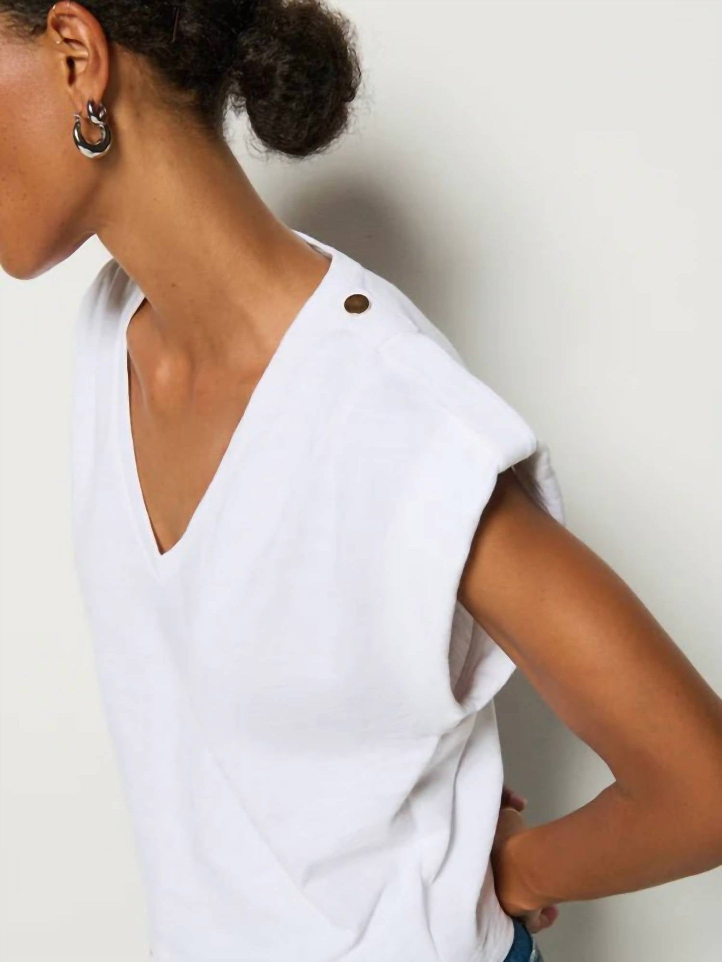 Nation Ltd - Cooper V-neck Tank Top