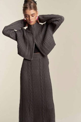 Adora - Women's Edna Textured Knit Sweater