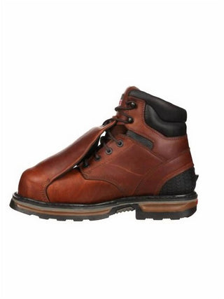 Rocky - MEN'S ELEMENTS STEEL WATERPROOF STEEL TOE MET-GUARD WORK BOOT - WIDE WIDTH