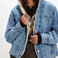 Free People - Asher Cozy Denim Jacket