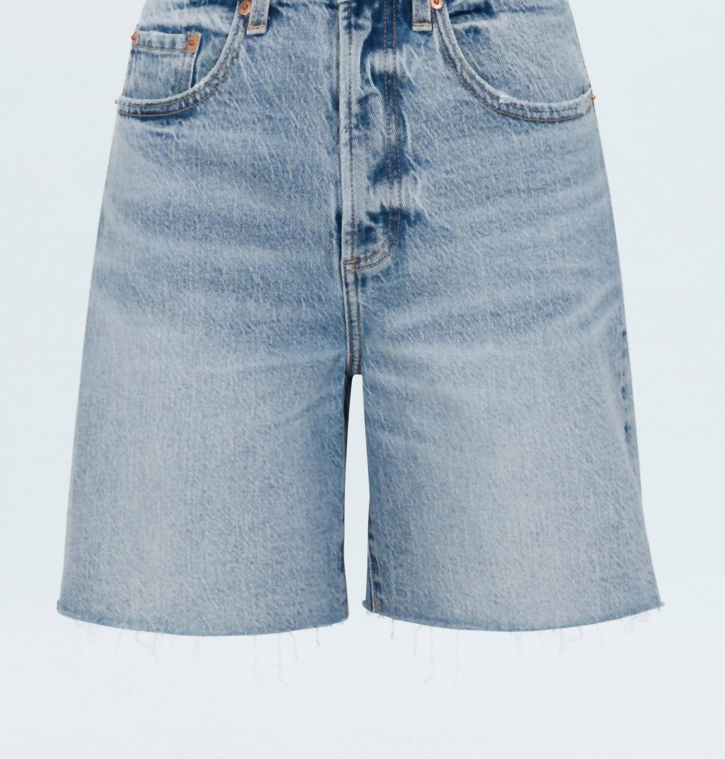 Pistola - Kaylee High Rise Loose Denim Short