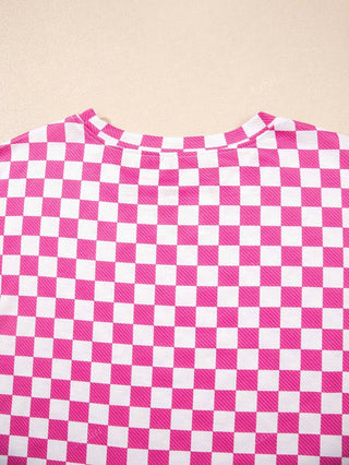 Aapparella - Women's Checkered 2-piece Skort Set