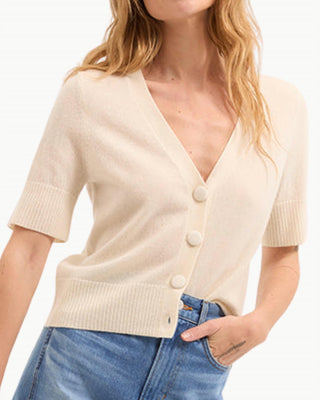 Veronica Beard - Solene Short Sleeve Cashmere Cardigan