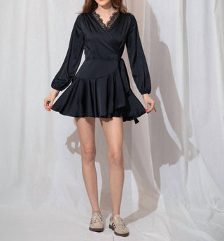 Astr - Aluma Wrap Mini Dress