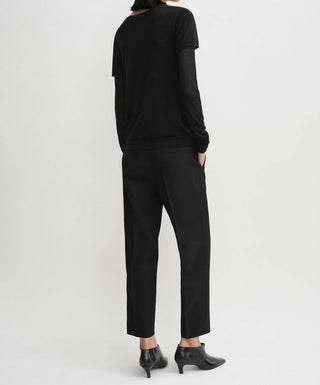 Toteme - Layered Knit Long Sleeved Top Tee