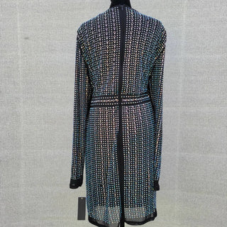 City Studio - P. Social Beads Mini V-neck Dress