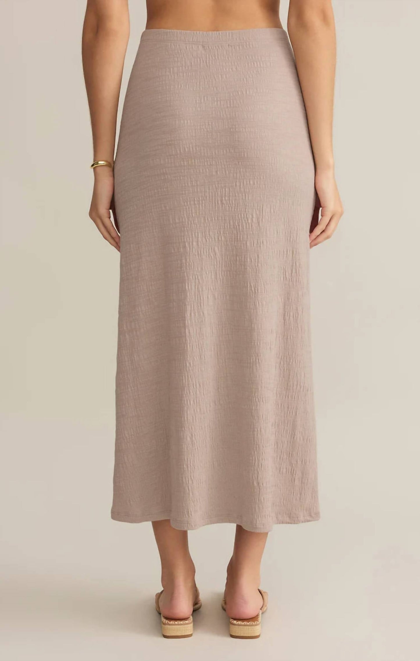 Z Supply - Cedar Textured Midi Skirt