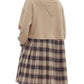 Entro - Plaid Twofer Dress