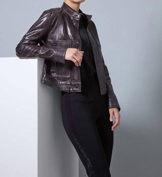 Lysse - Bennett Patent Vegan Leather Jacket