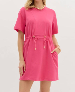 Entro - Drawstring Detailed Mini Dress
