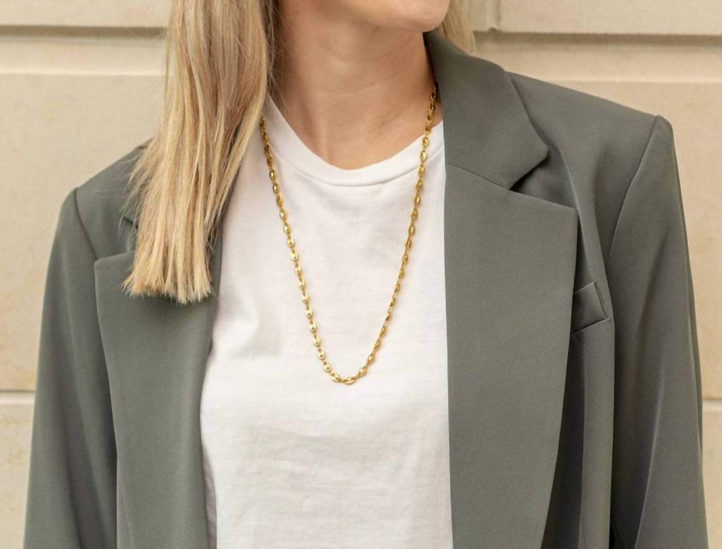 Brenda Grands - Women's Coin Long Necklace