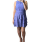 1.State - Ruffle Hem Belted Sleeveless Dress