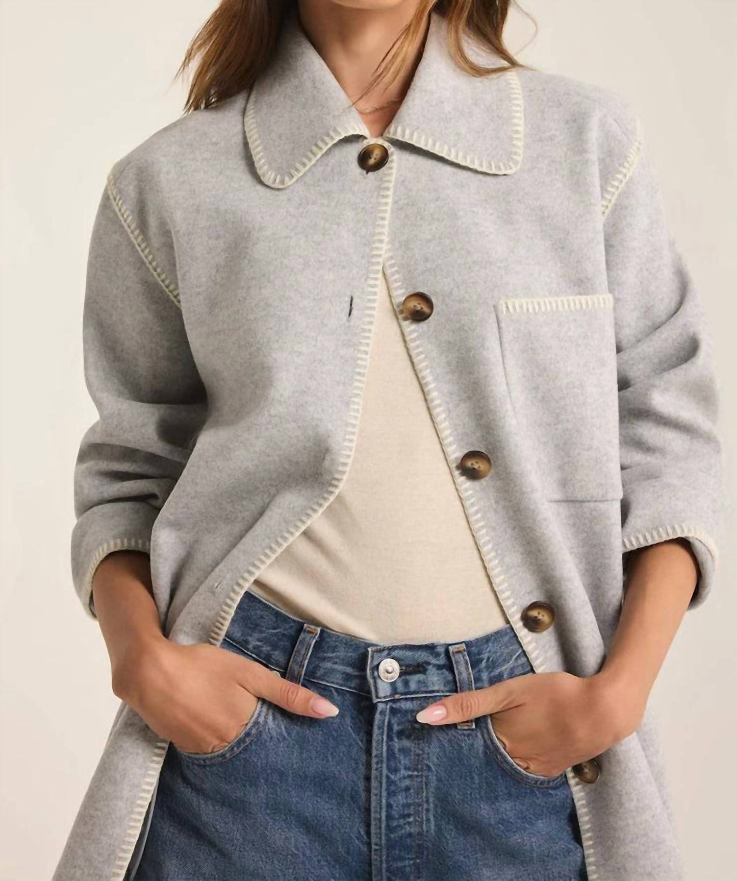 Z Supply - Olivia Whipstitch Jacket