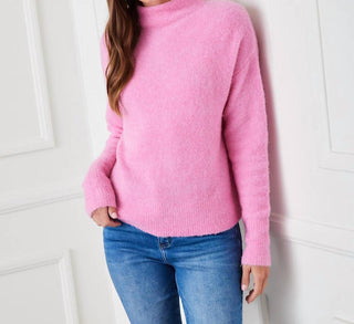 Karen Kane - Mock Neck Boucle Sweater