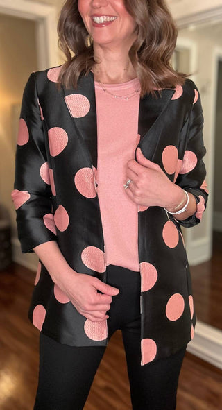 Multiples - Jacket With Blush Circles