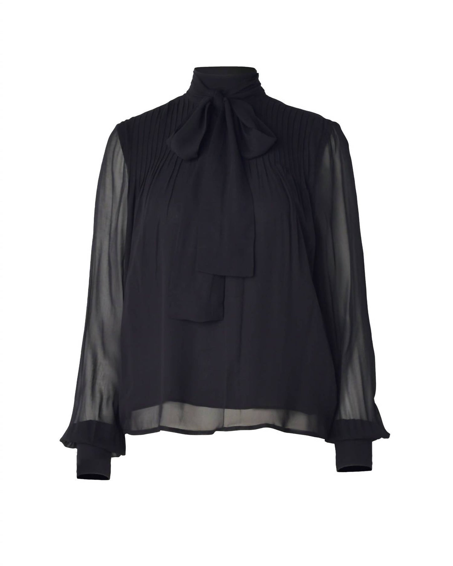 Derek Lam 10 Crosby - VALENTINE TIE BLOUSE