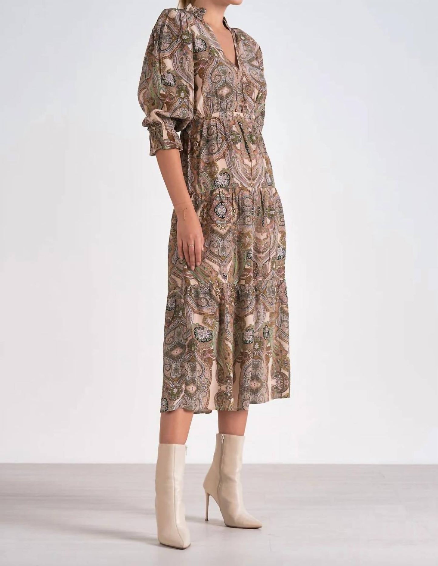 Elan - Paisley Dress