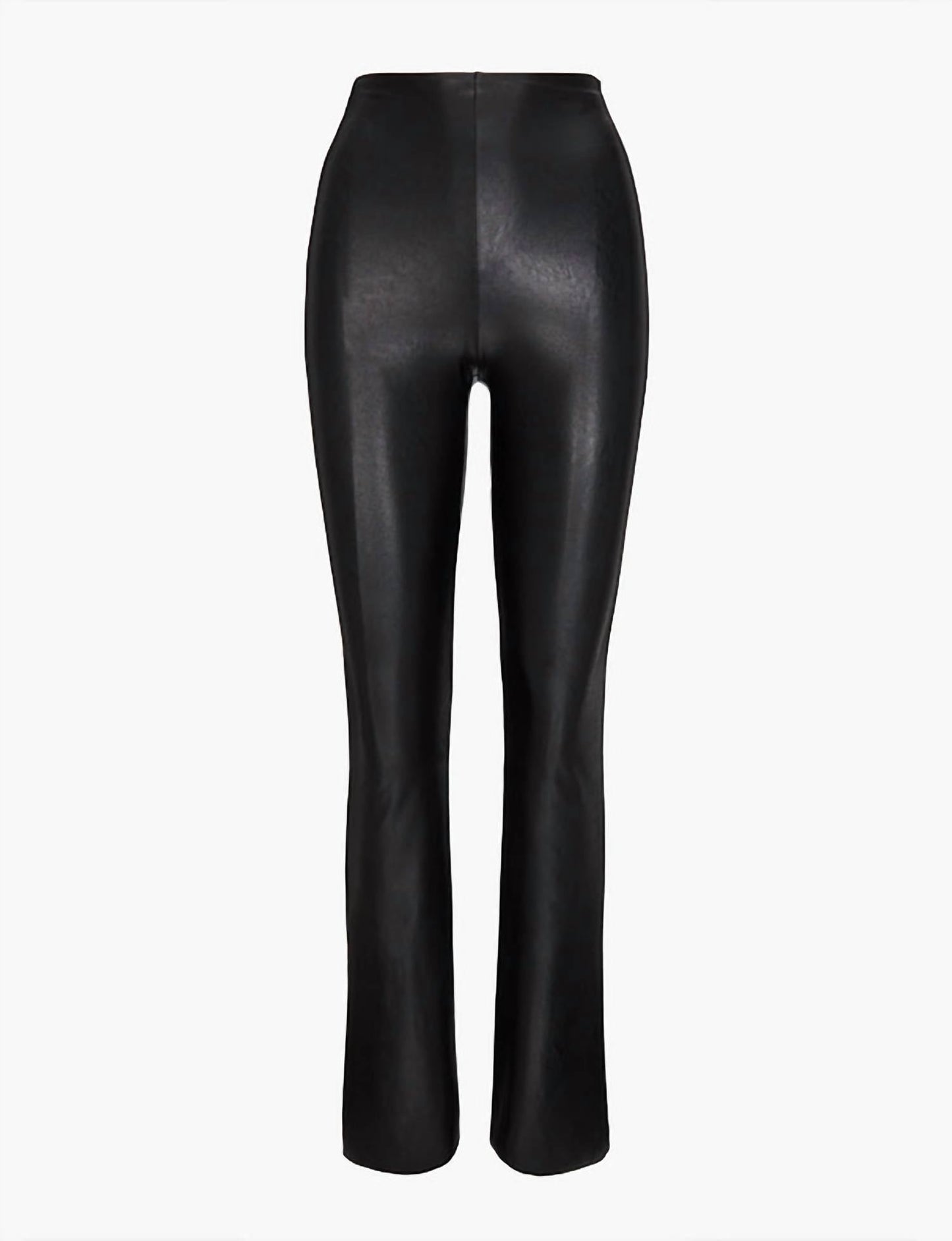 Commando - Faux Leather Flare Full Length Leggings