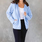 Aemi + Co - Sky Blue Dixie Quilted Jacket