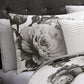 Ridgely 7 Pc Watercolor Black and White Floral Comforter Set