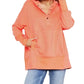 Double Take - Quarter-Snap Dropped Shoulder Hoodie