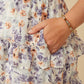 Hayden La - Floral Smocked Neck Tiered Dress