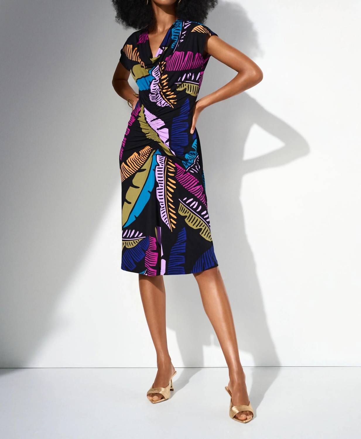 Joseph Ribkoff - Shirred Sheath Dress