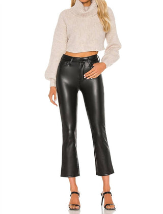 Mother - Insider Ankle Leather Jeans