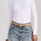Enza Costa - Textured Rib Crew Tee