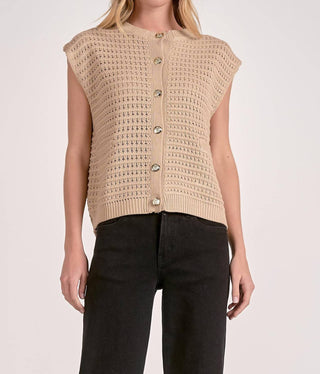 Elan - Kelly Sweater Vest Top
