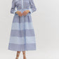 Entro - Haven Stipe Midi Dress