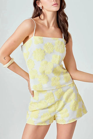 Endless Rose - Floral Net Tank Top