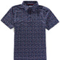 Flags & Anthem - Higgins Americana Floral Print Performance Polo Shirt