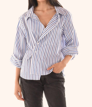 Cissa - Open Neckline Overshirt