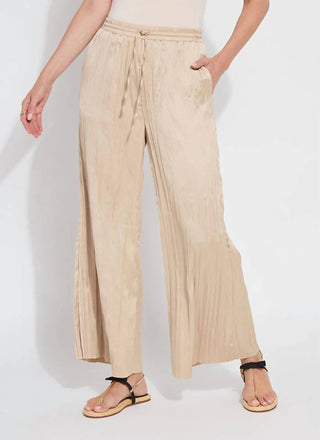 Lysse - Packable Pleated Palazzo Pant