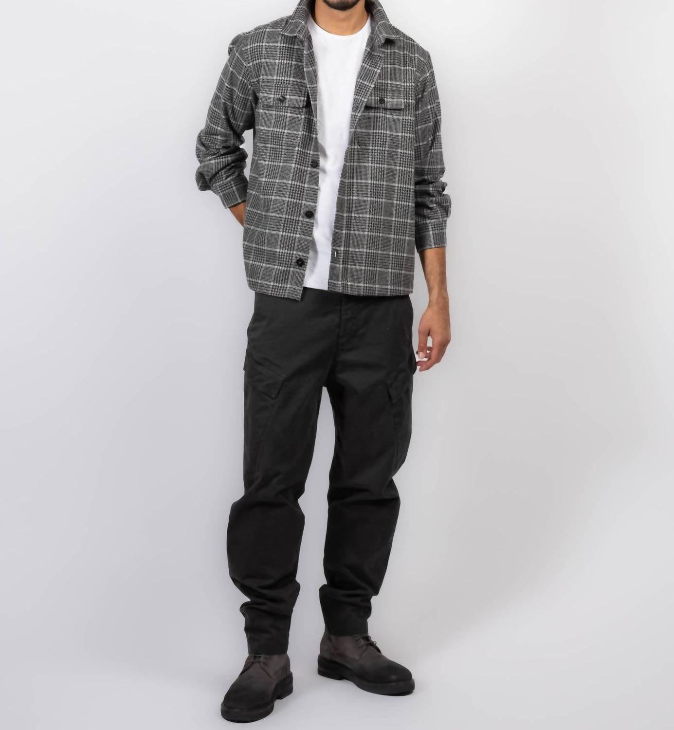 A Trip In A Bag - Check Overshirt