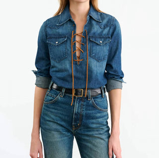 Nili Lotan - Collins Denim Shirt