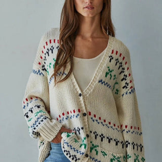 By Together - fair isle cardigan sweater