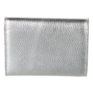 Jimmy Choo - Women's Loni Leather Embossed Logo Tri-fold Card Case Wallet