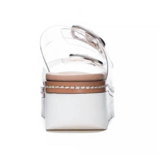 Chinese Laundry - Women's Buckled Platform Wedge Sandal