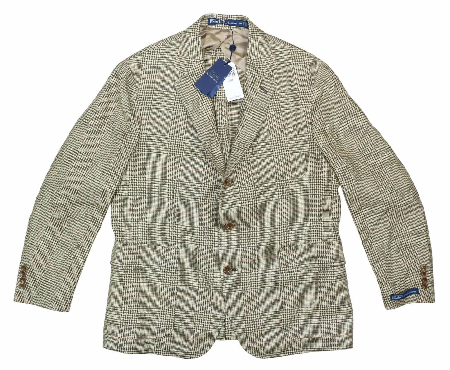 Polo Ralph Lauren - Men's Houndstooth Plaid Linen Sport Coat