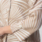 Joseph Ribkoff - Seersucker Tropical Print Trapeze Jacket