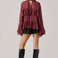 Astr - Fae Tiered Ruffle Top